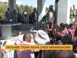 Mugabe tidak akan undi Mnangagwa