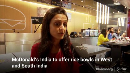McDonald’s India Starts Offering Rice Bowls In West And South India