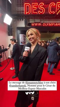 Le message d'encouragement et d'amour de Chloé Jouannet à Sandor Funtek