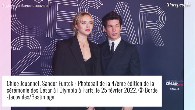 César 2022 - Chloé Jouannet aux anges : cri d'amour sur le tapis rouge à son chéri Sandor Funtek