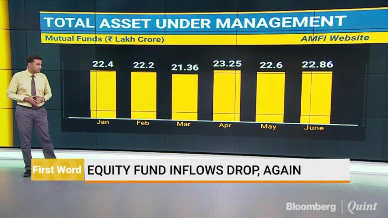 Equity Fund Inflows Drop For The Second Straight Month In June