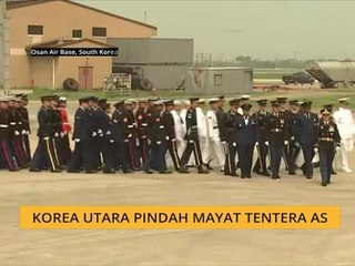 Korea Utara pindah mayat tentera AS