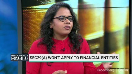 SECTION 29(A) Won't Apply To Financial Entities