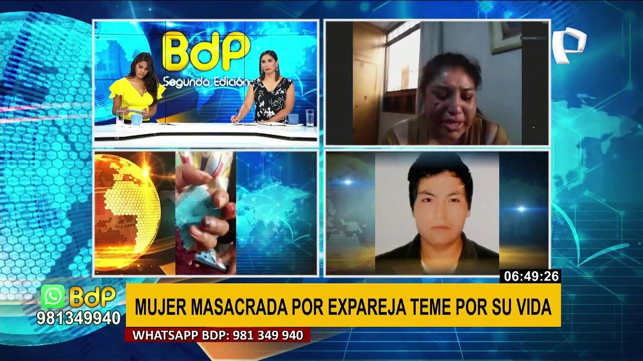 Mujer masacrada por expareja teme por su vida tras liberación de agresor