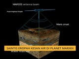 Saintis Eropah kesan air di planet Marikh