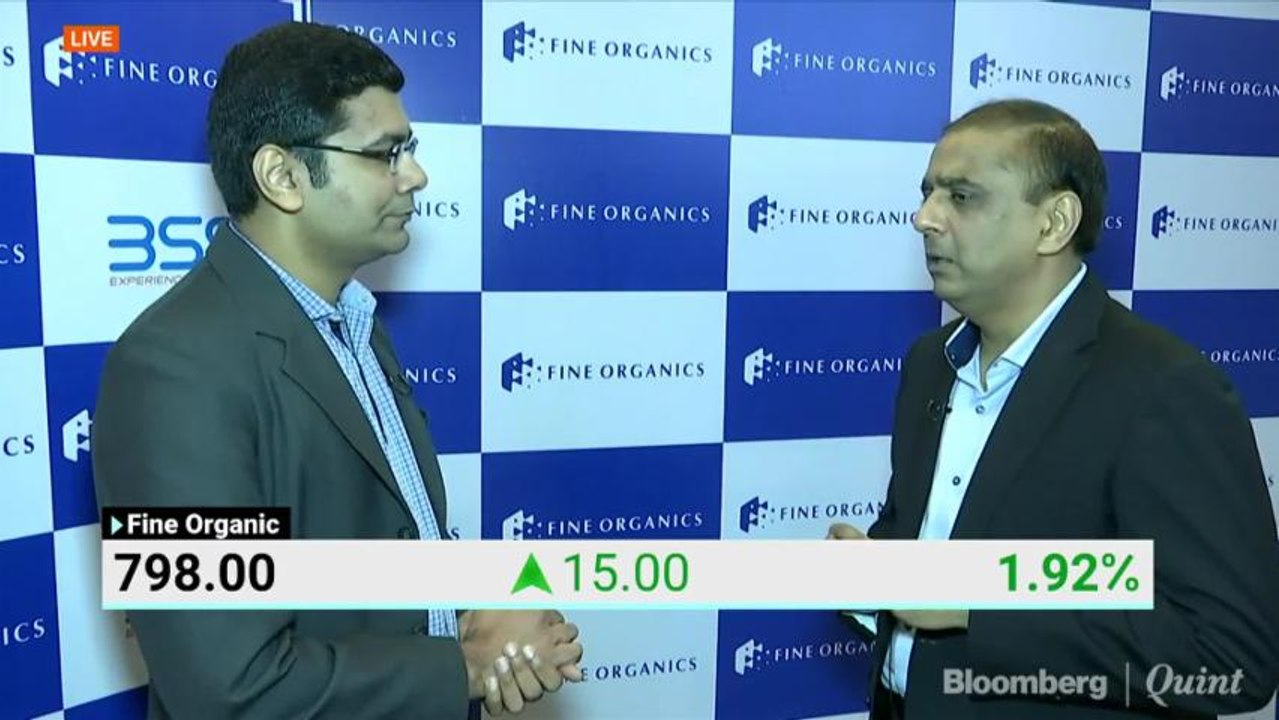Fine Organic Industries: Rs 260-270 Crore Capex To Be Infused Over 2 Years