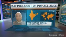 Yashwant Sinha Sums Up The Impact of PDP-BJP Alliance Split On J&K Politics