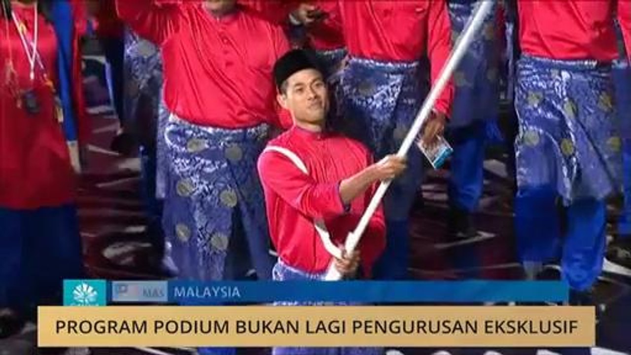 Program podium bukan lagi pengurusan eksklusif