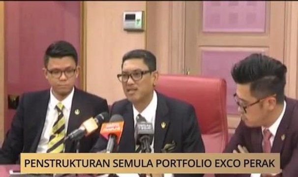 AWANI State [Perak]: Penstrukturan semula portfolio Exco Perak