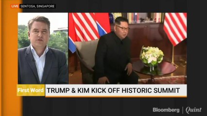 Trump Meets Kim At The Historic Summit In Singapore