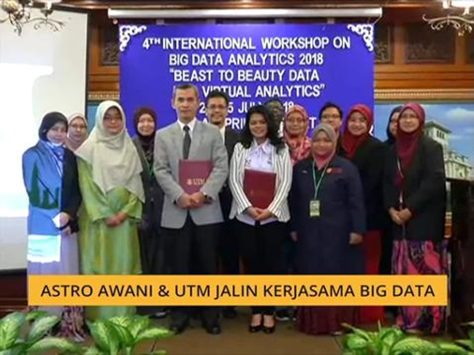 Astro AWANI & UTM jalin kerjasama Big Data