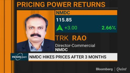 NMDC Hikes Prices After 3 Months