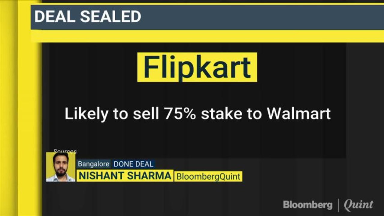 Flipkart Approves Walmart’s Offer
