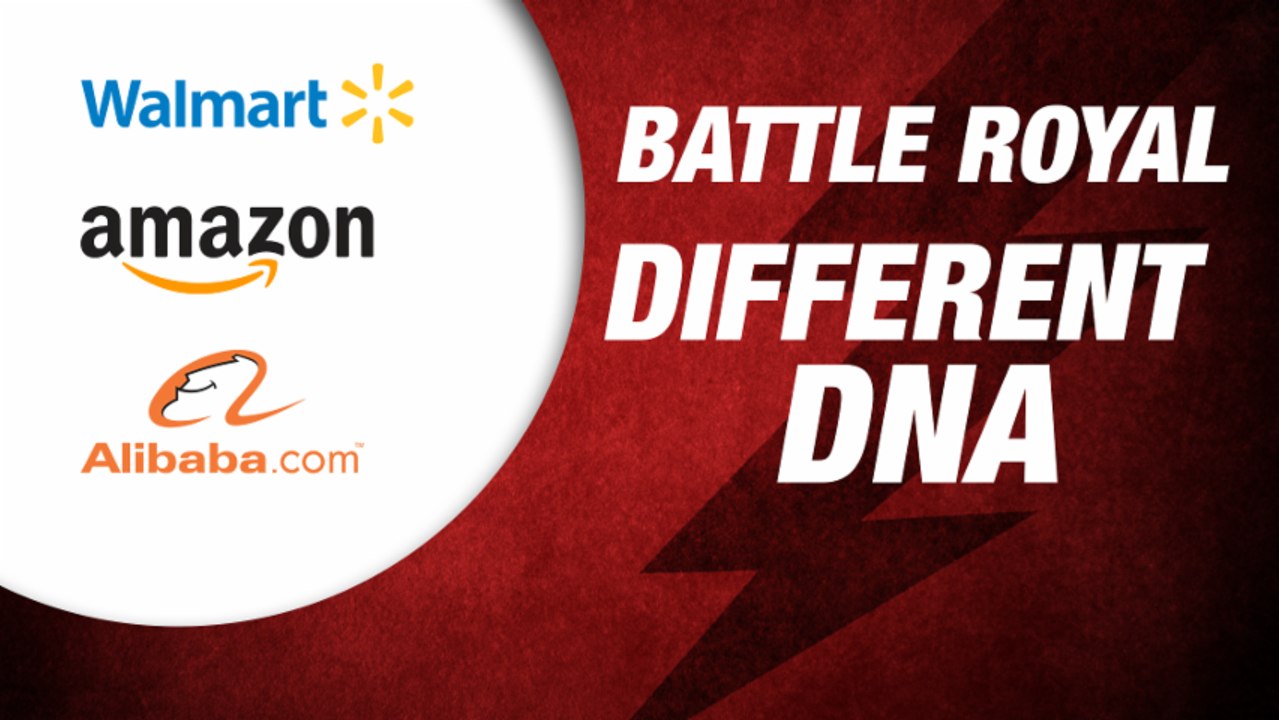 Walmart Vs Amazon Vs Alibaba - Different DNA?