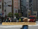 Suhu paling panas dicatatkan di Kumagaya