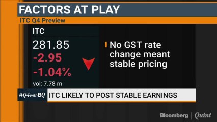ITC Likely To Post Stable Earnings