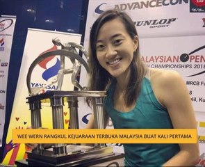 Wee Wern rangkul kejuaraan Terbuka Malaysia buat kali pertama