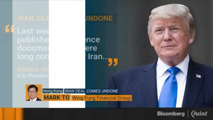 What Fereidun Fesharaki & Mark To Have To Say About Trump's Iran Deal Announcement
