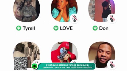 Clubhouse adiciona função para quem prefere texto em vez dos tradicionais áudios