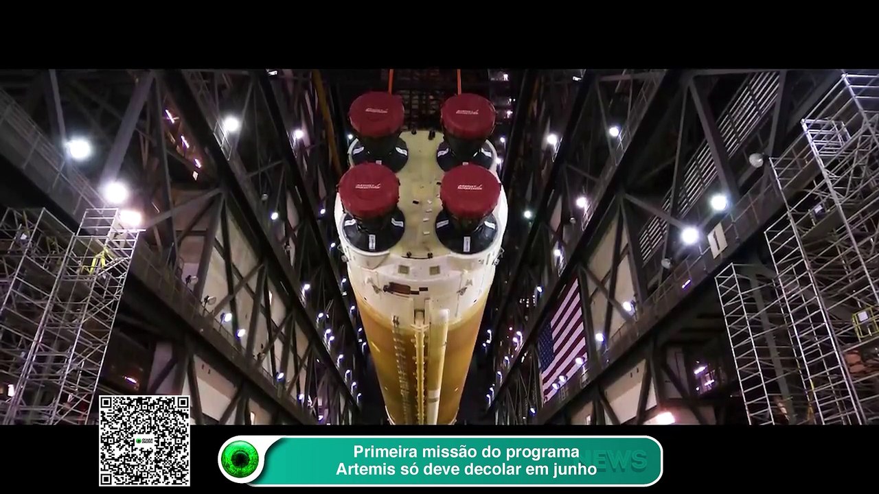 Primeira missão do programa Artemis só deve decolar em junho