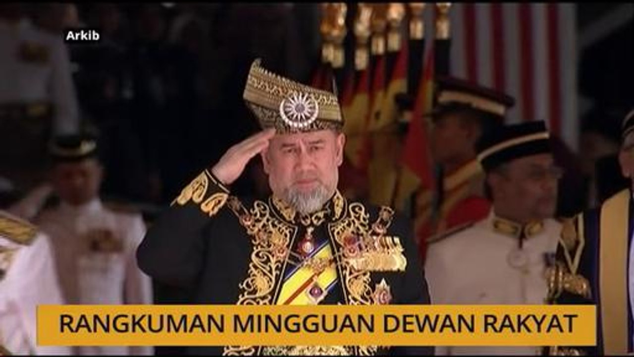 Rangkuman mingguan Dewan Rakyat