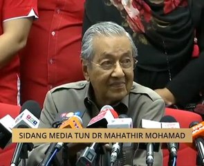 Sidang Media Tun Dr Mahathir Mohamad (20/07/2018)