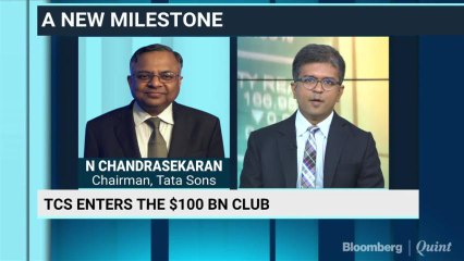 TCS Enters The $100 BN Club