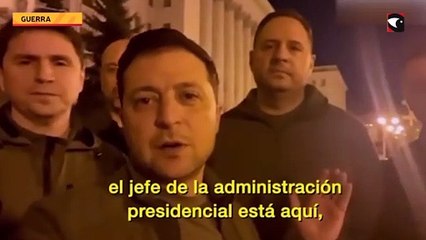 El presidente de Ucrania aseguró que Putin “va a atacar a Kiev esta noche”