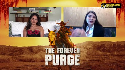 'La purga por siempre' - Entrevista a Ana de la Reguera, Tenoch Huerta y Jason Blum