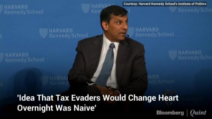 Raghuran Rajan: Naive To Think Demonetisation Would Make Tax Evaders Change Heart Overnight