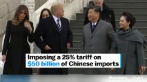 China's Retaliation To Trump's Tariff Plan Has Global Markets Rattled