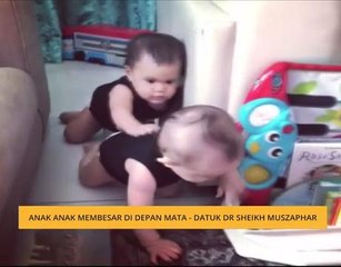 Anak-anak membesar di depan mata - Datuk Dr Sheikh Muszaphar