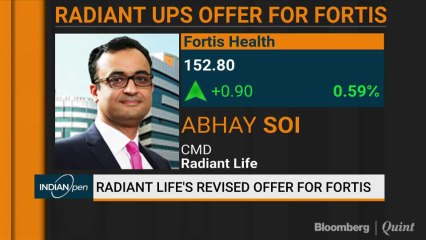 Radiant Life’s Revised Offer For Fortis
