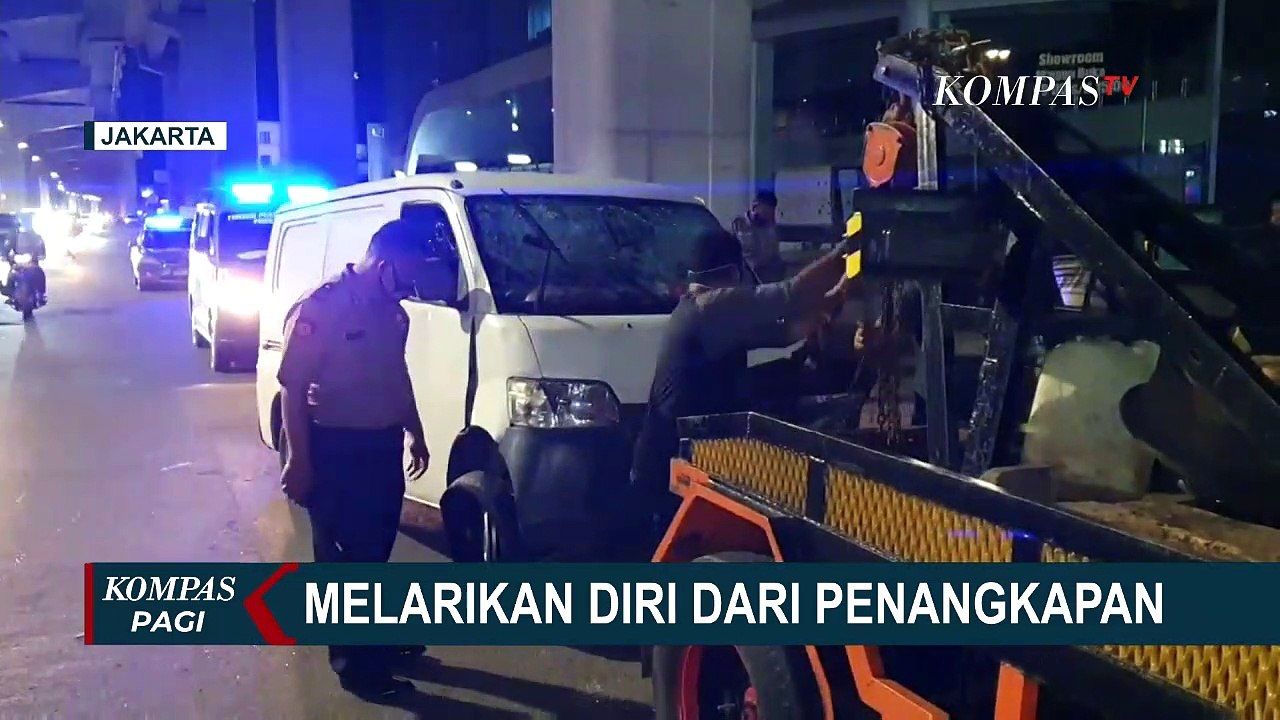 Kabur Saat Hendak Ditangkap, Tersangka Kasus Narkoba Tabrak Pengendara Lain Dan Pejalan Kaki