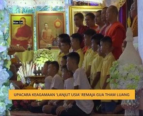 Upacara keagamaan 'lanjut usia' remaja Gua Tham Luang