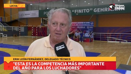 "Esta es la competencia más importante del año para los luchadores"
