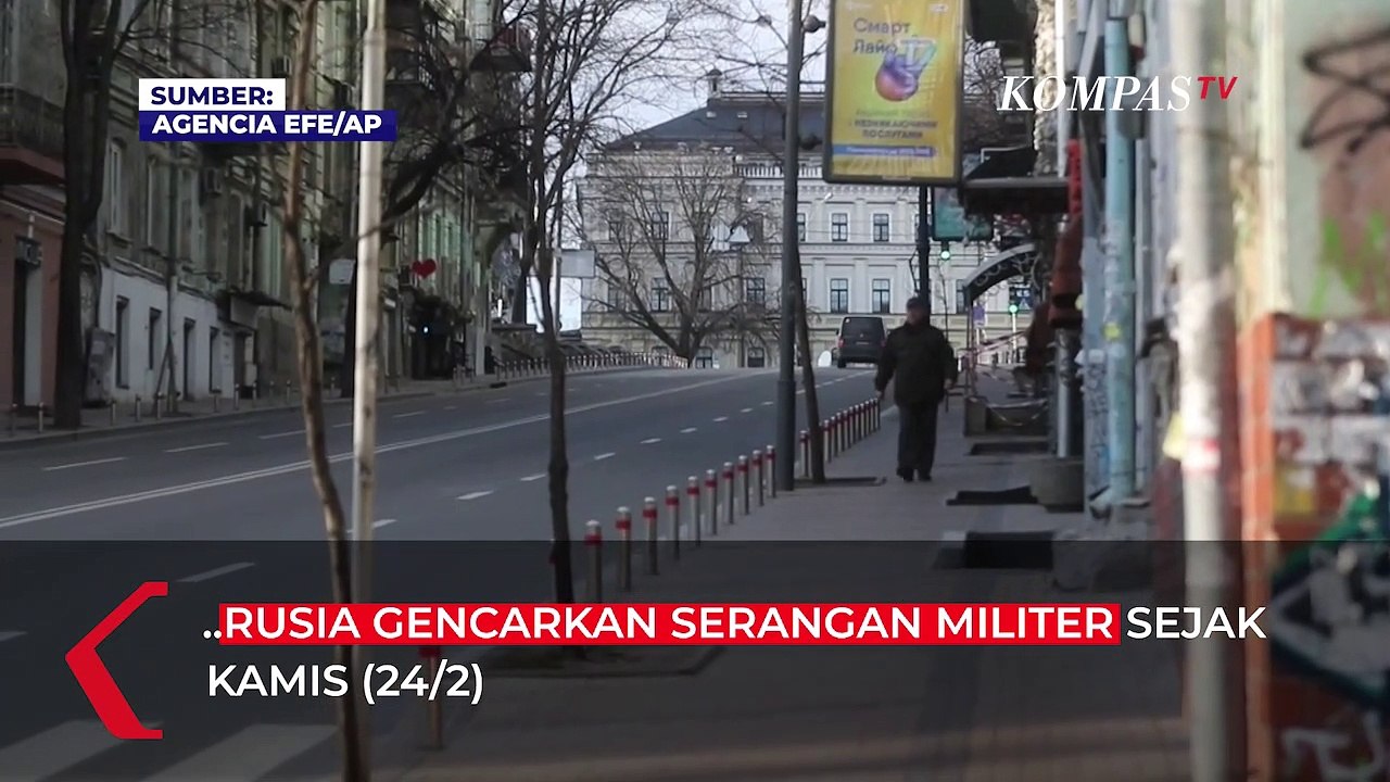 Situasi Terkini Kiev di Bawah Serangan Rusia: Bak Kota Hantu, Sirine Berkumandang