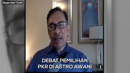 AI: Astro AWANI buka pentas Debat Pemilihan PKR, 'silakan' kata Anwar