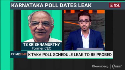 Karnataka Poll Schedule Leak To Be Probed, Chat With Former Chief Election Commissioner TS Krishnamurthy