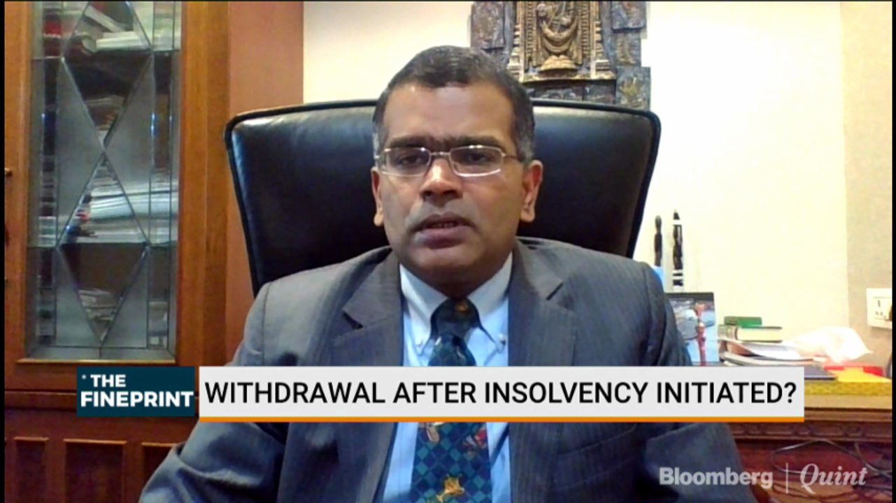 Should IBC Allow Withdrawal Of Insolvency Application After It Is Accepted?