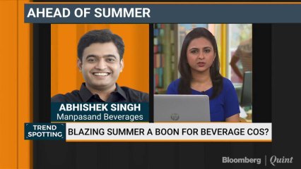 Summer Heat To Fire Up Beverage Companies?