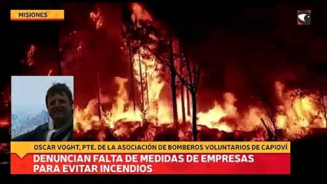 Denuncian falta de medidas de empresas para evitar incendios
