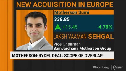 Motherson Sumi On Their Recent Acquisition
