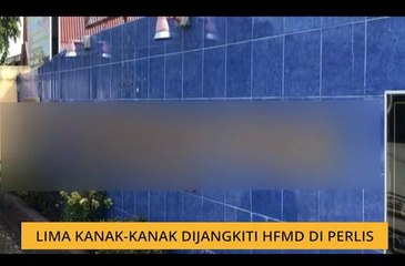 Lima kanak-kanak dijangkiti HFMD di Perlis