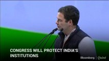 Rahul Gandhi Promises To Protect Freedom Of Press