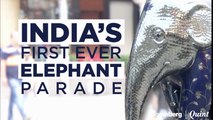 Mumbai Hosts Parade Featuring 101 Elephant Statues To Promote Conservation