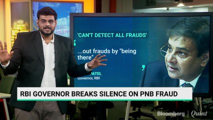 Urjit Patel Opens Up On PNB Fraud