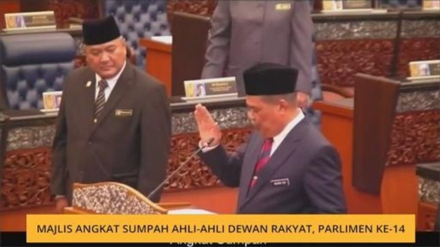 Majlis angkat sumpah ahli-ahli Dewan Rakyat, Parlimen ke-14