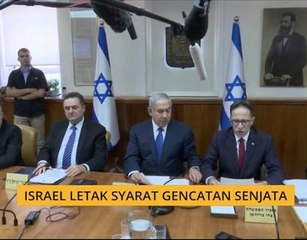 Israel letak syarat gencatan senjata