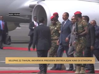 Selepas 22 tahun, akhirnya Presiden Eritrea jejak kaki di Ethiopia